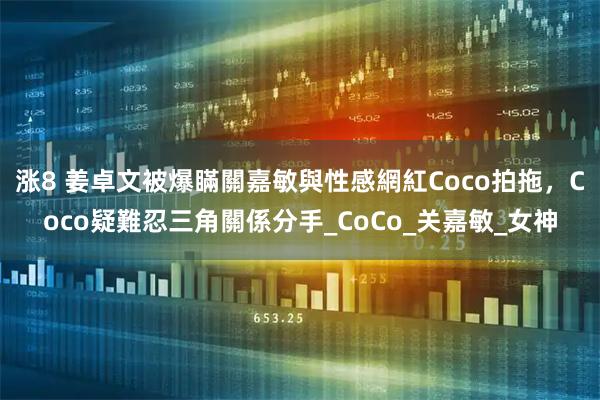 涨8 姜卓文被爆瞞關嘉敏與性感網紅Coco拍拖，Coco疑難忍三角關係分手_CoCo_关嘉敏_女神